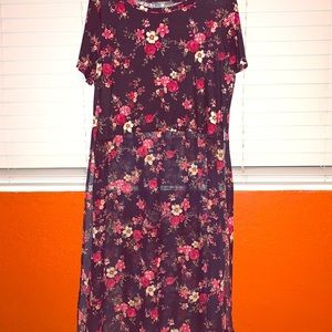 Floral tunic/dress
